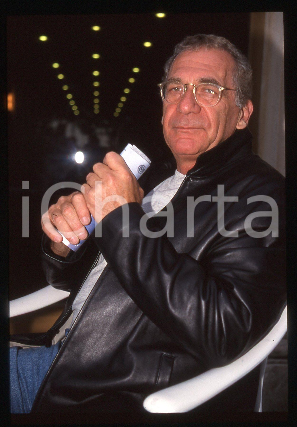 35mm vintage slide* 1990ca Sydney POLLACK ritratto del regista (2)