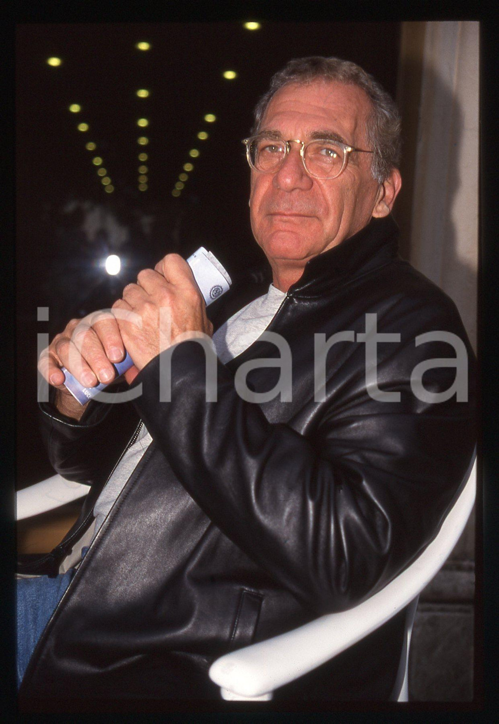 35mm vintage slide* 1990ca Sydney POLLACK ritratto del regista (3)