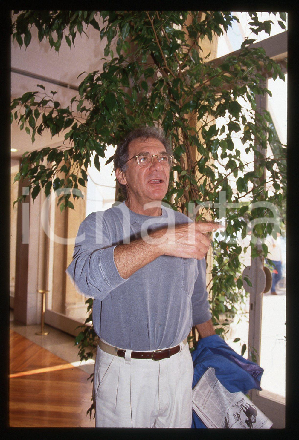 35mm vintage slide* 1990ca VENEZIA Sydney POLLACK ritratto del regista 