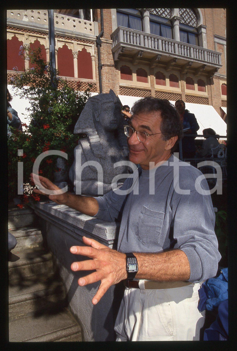 35mm vintage slide* 1990ca VENEZIA Sydney POLLACK ritratto del regista (7)