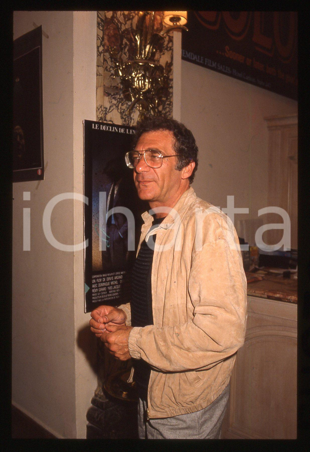 35mm vintage slide* 1990ca Sydney POLLACK ritratto (4)