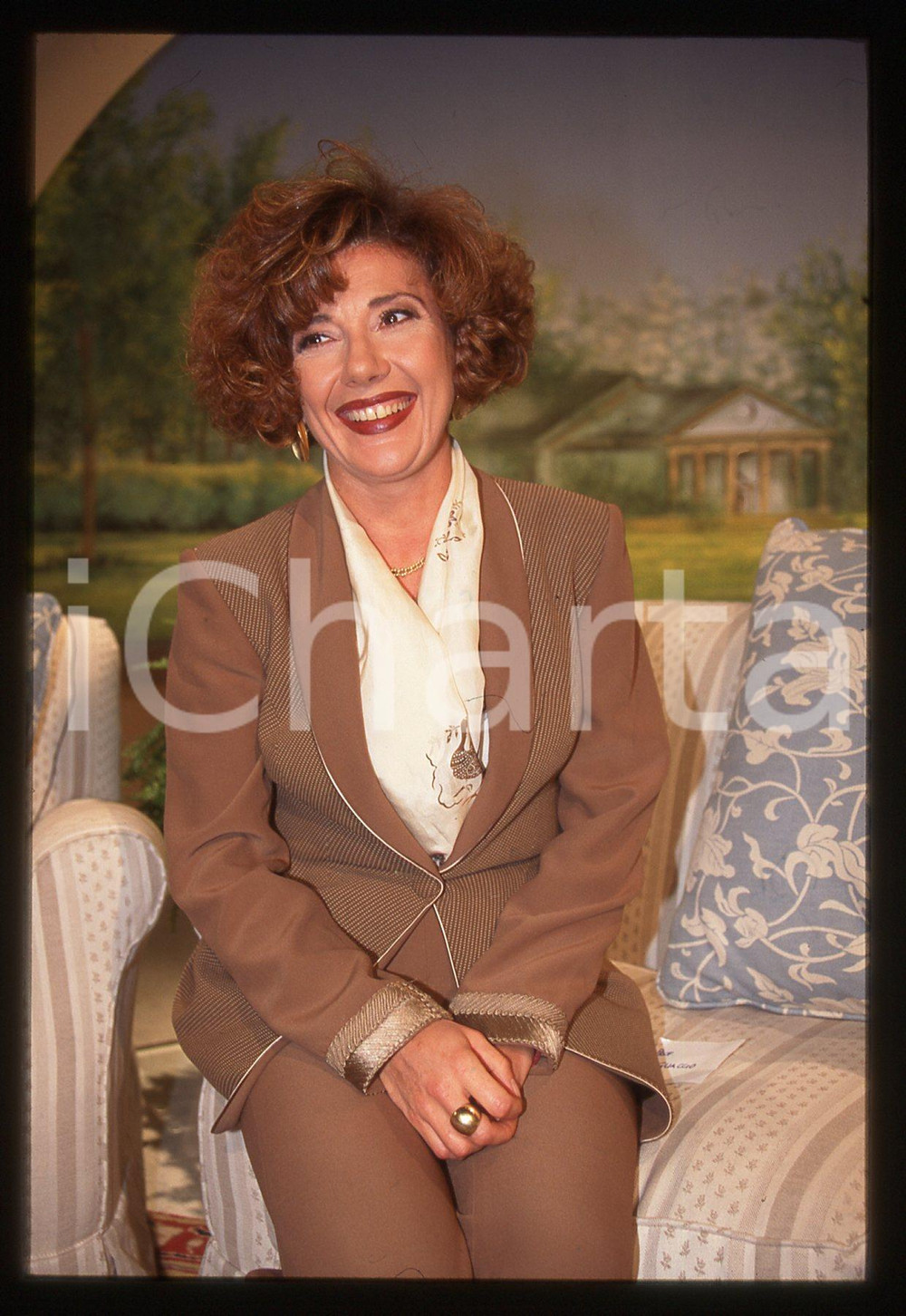 35mm vintage slide* 1990ca Cinzia LEONE ritratto dell'attrice