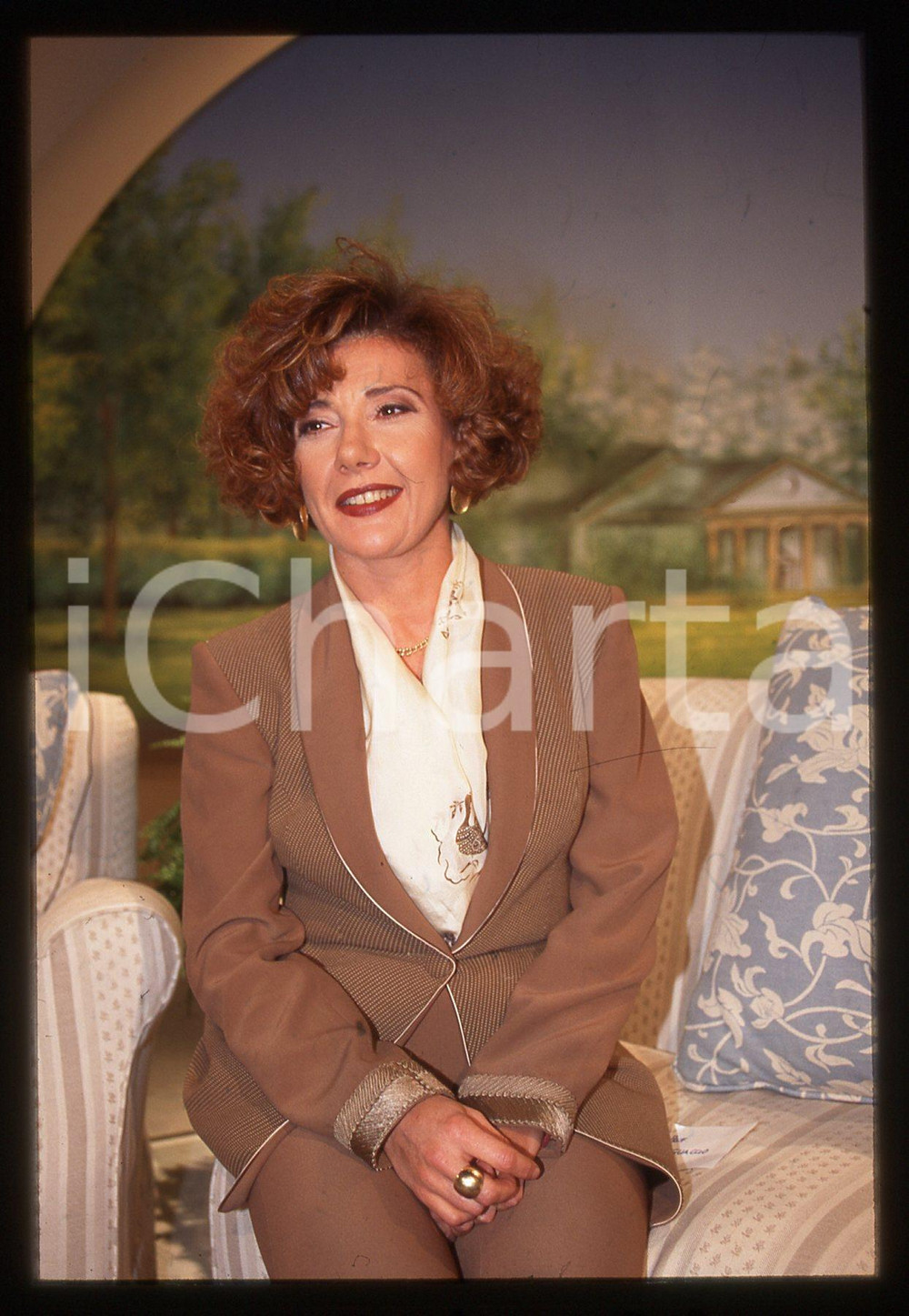 35mm vintage slide* 1990ca Cinzia LEONE ritratto dell'attrice (5)