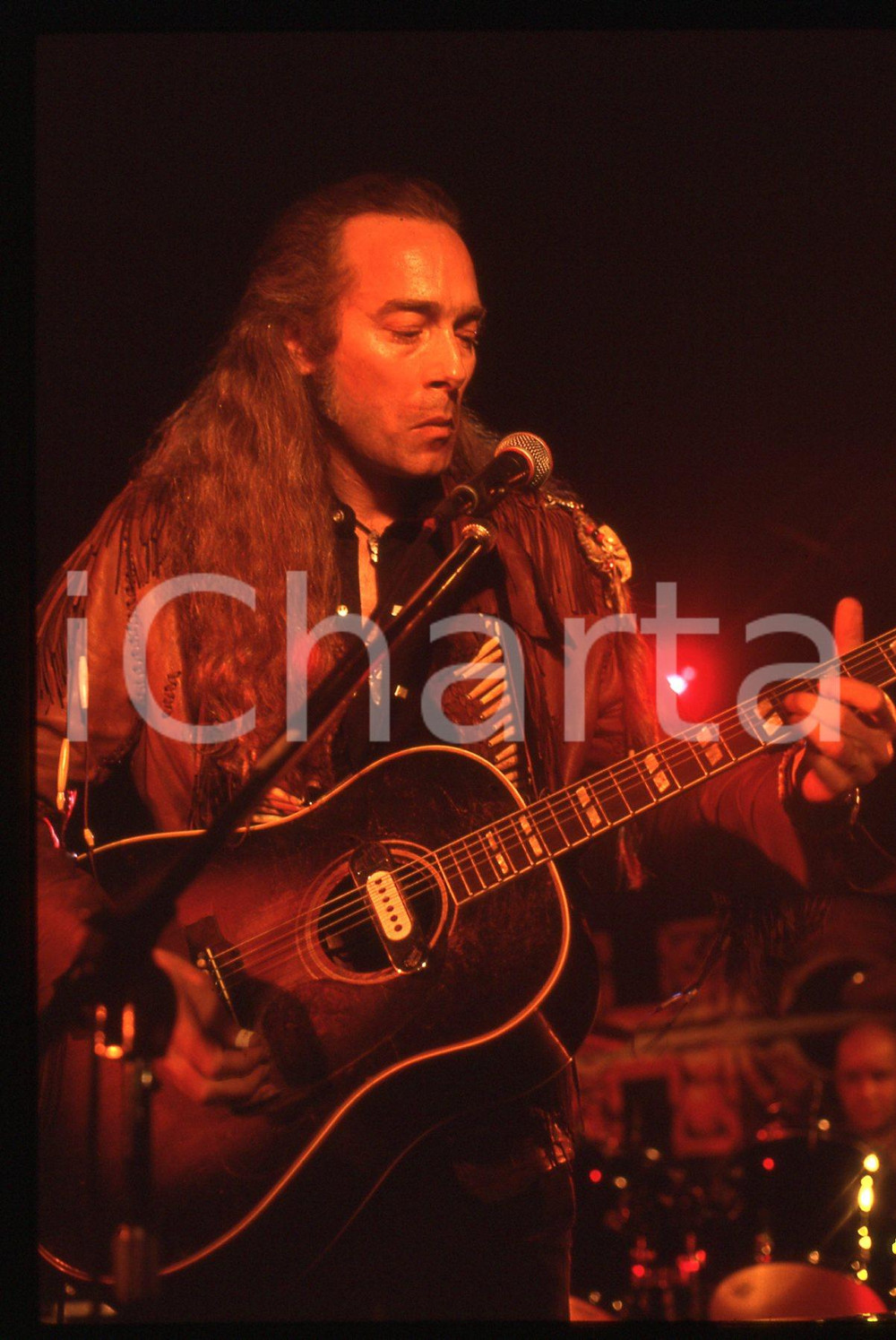 35mm vintage slide* 1990ca John CAMPBELL ritratto del bluesman (3)