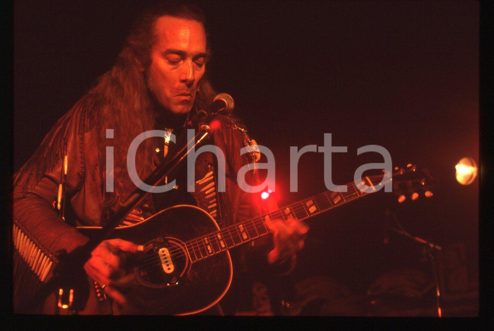 35mm vintage slide* 1990ca John CAMPBELL ritratto del bluesman (8)