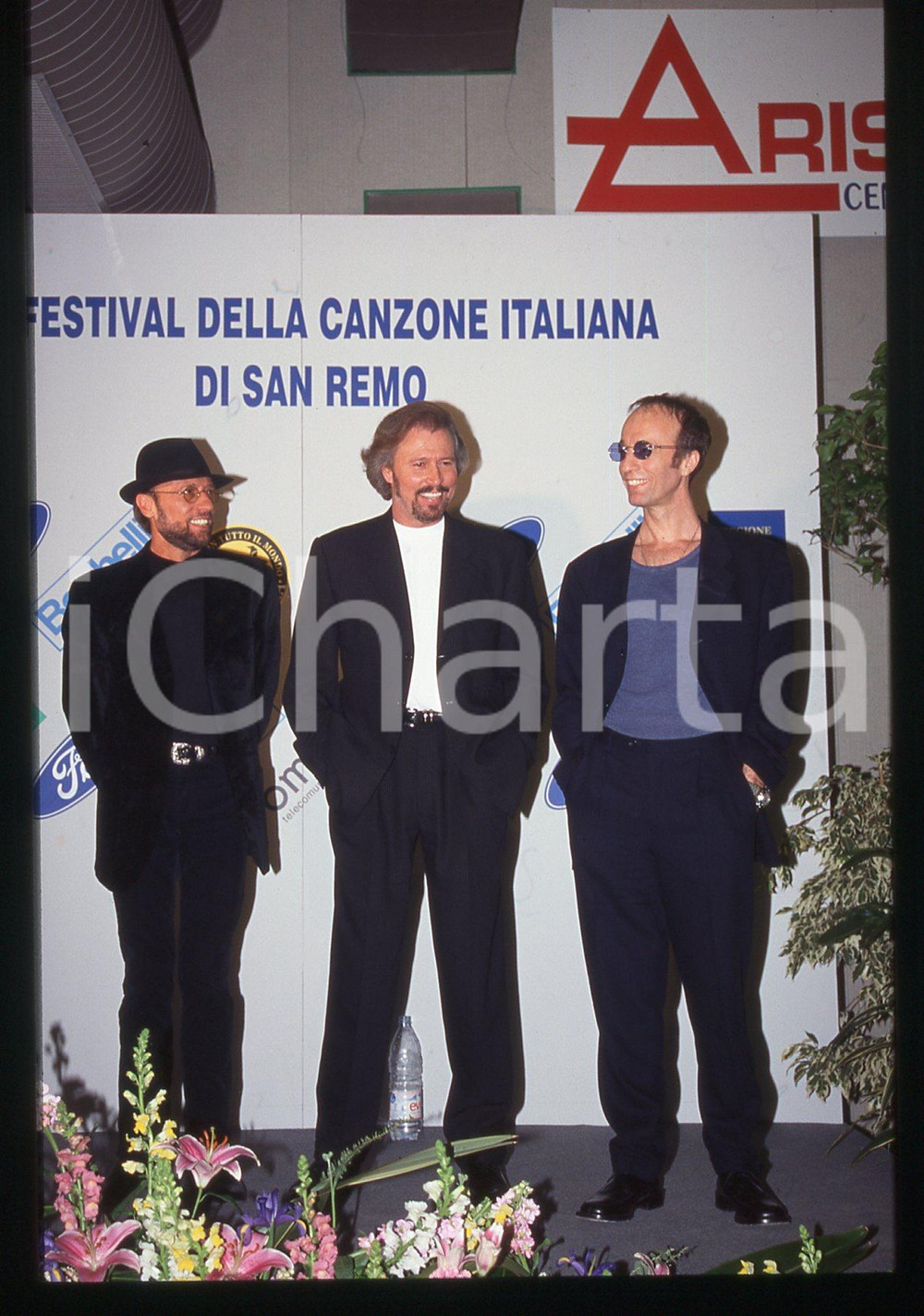 35mm vintage slide* 1997 SANREMO - BEE GEES  al FESTIVAL della Canzone (12)