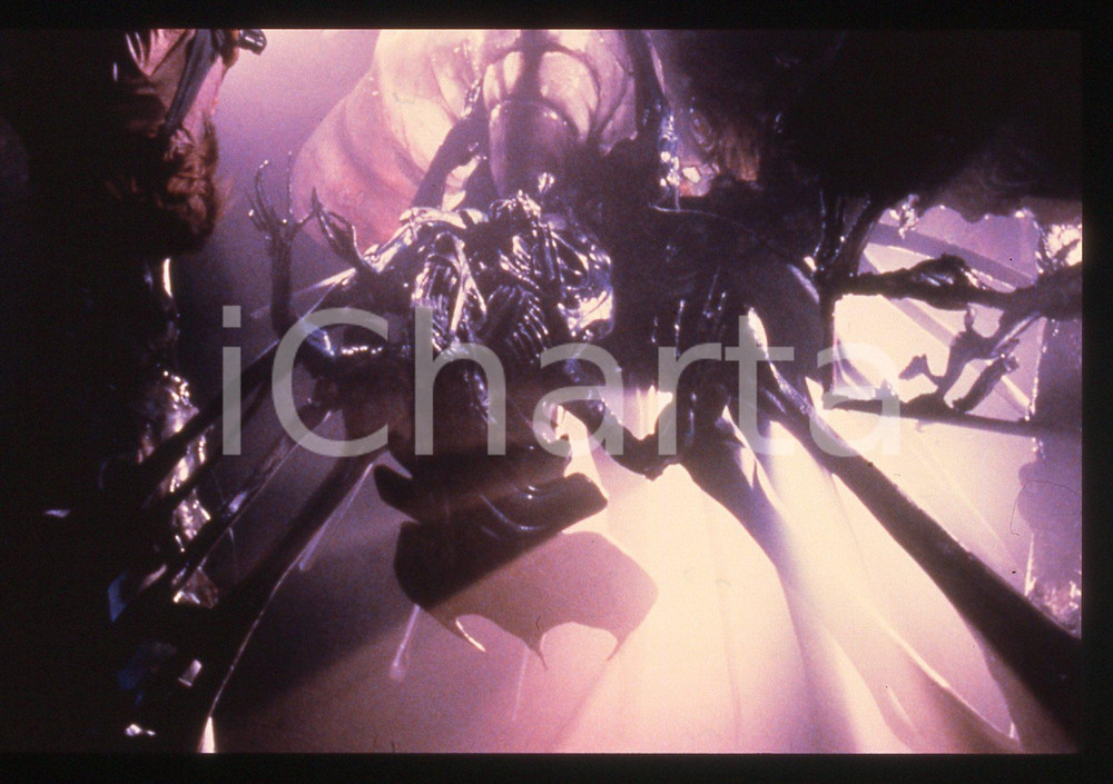 35mm vintage slide* 1986 ALIENS SCONTRO FINALE - scena del film