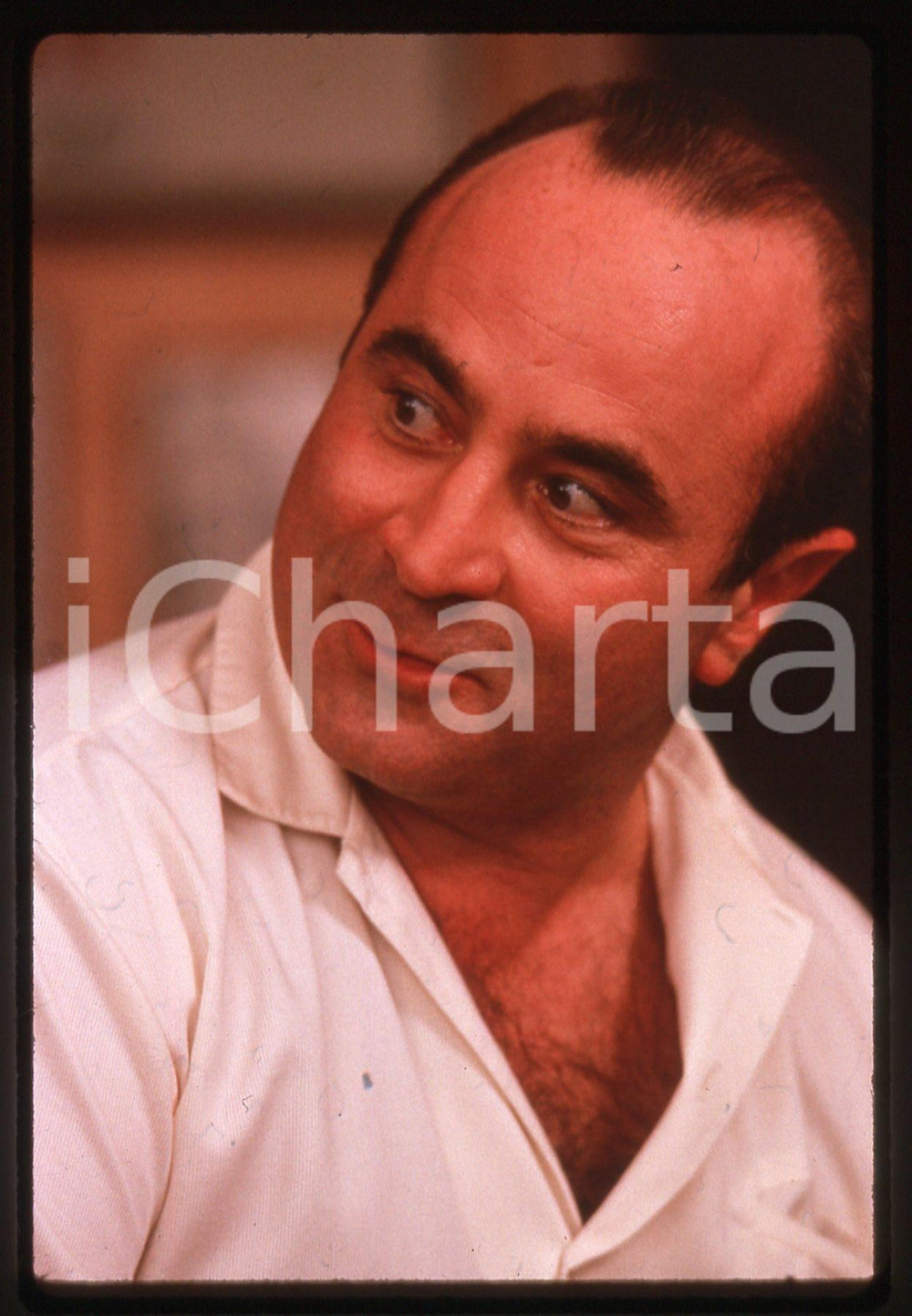 35mm vintage slide*1990 MERMAIDS - Bob HOSKINS in una scena del film  