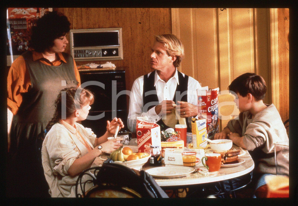 35mm vintage slide*1989 SHE DEVIL- Roseanne BARR e Ed BEGLEY JR in una scena