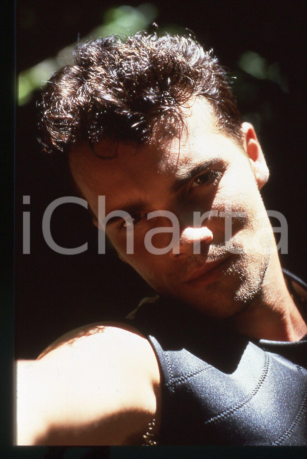 35mm vintage slide* 1985ca Axel BAUER ritratto del cantante (8)