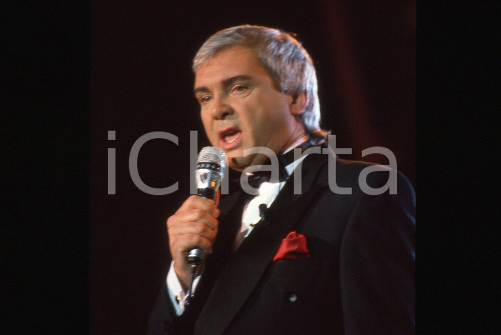 35mm vintage slide* 1989 C'ERA UNA VOLTA IL FESTIVAL Gene PITNEY ritratto 