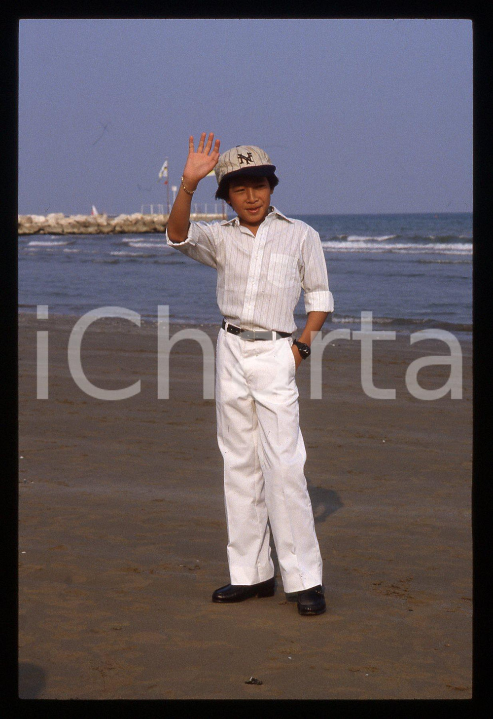 35mm vintage slide* 1985ca CINEMA - Jonathan KE QUAN ritratto dell'attore (6)