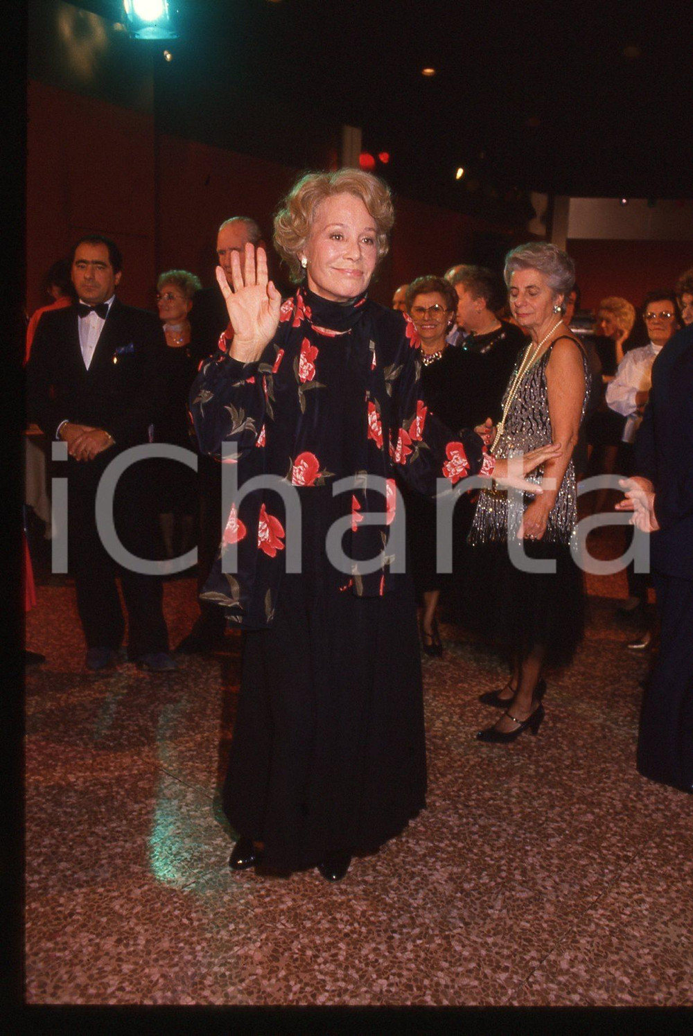 35mm vintage slide* 1985ca ROMA Ingrid THULIN ritratto dell'attrice (4)