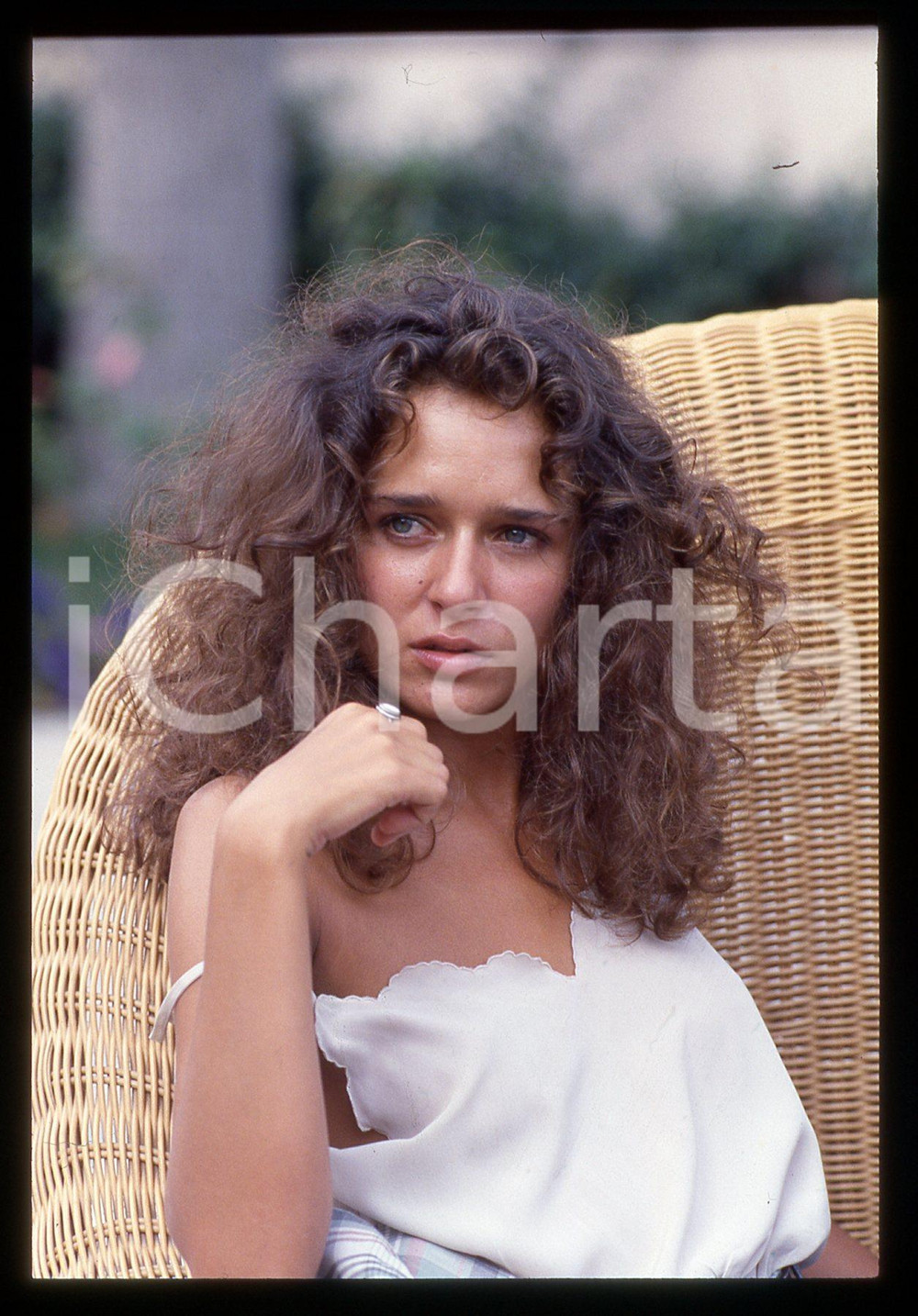 35mm vintage slide* 1985ca CINEMA Valeria GOLINO ritratto dell'attrice (3)
