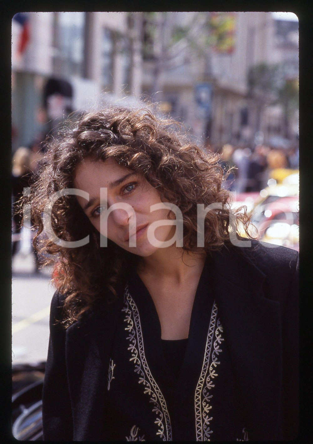 35mm vintage slide* 1990ca CINEMA Valeria GOLINO ritratto dell'attrice (5)