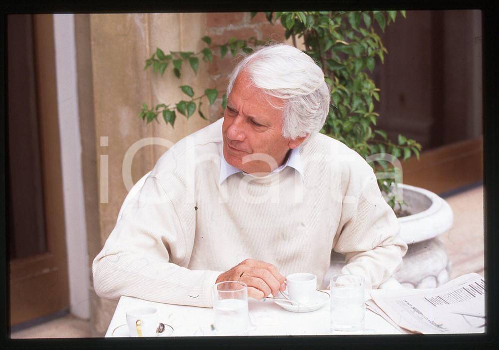 35mm vintage slide* COSTUME - Jorge SEMPRUN ritratto dello scrittore (2)