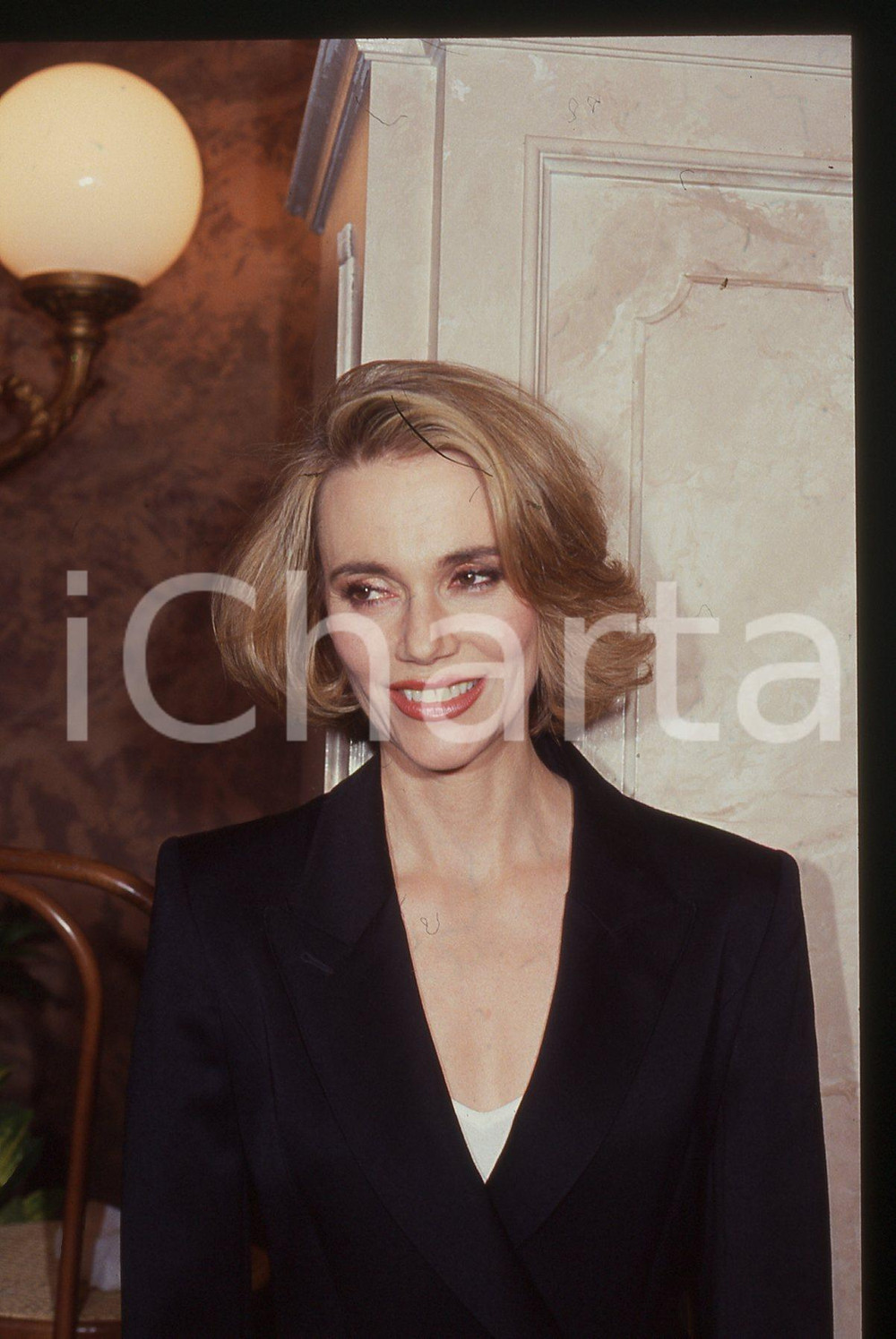 35mm vintage slide* 1992 CINEMA - Peggy LIPTON ritratto dell'attrice *