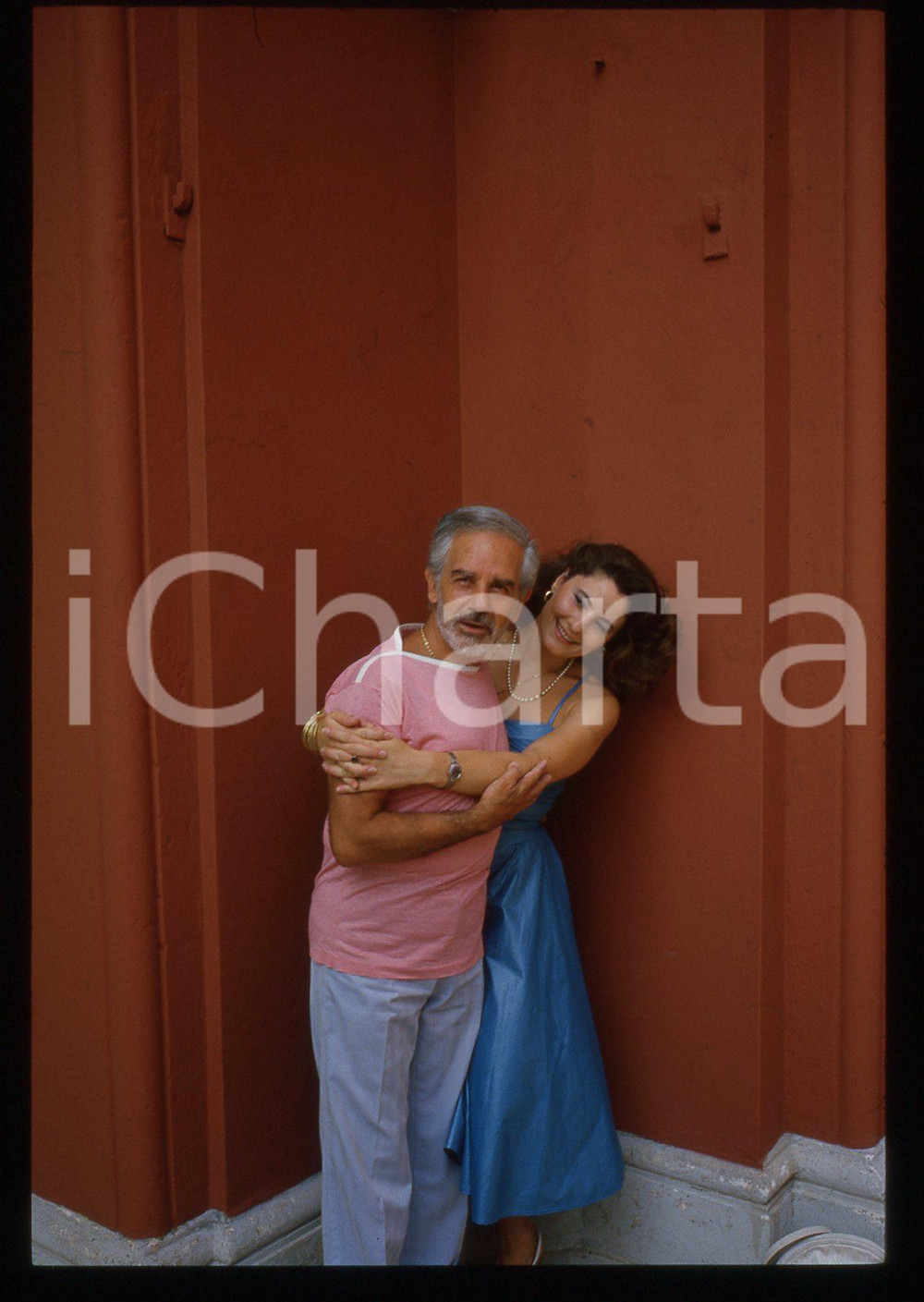 35mm vintage slide* 1990ca CINEMA - Riccardo CUCCIOLLA con Alida SESSA (9)