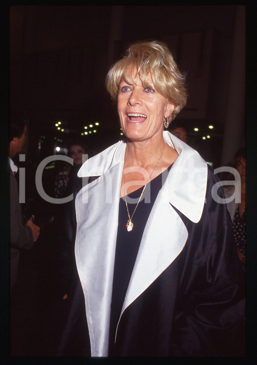 35mm vintage slide* 1990ca Vanessa REDGRAVE ritratto dell'attrice (8)