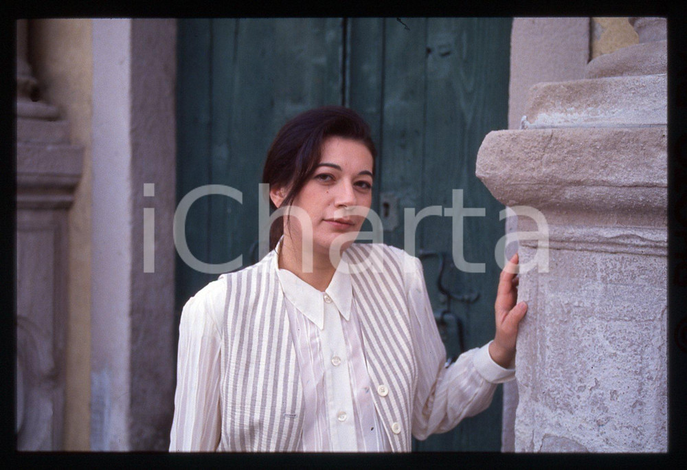 35mm vintage slide* 1990ca Mariella NAVA ritratto della cantante (4)