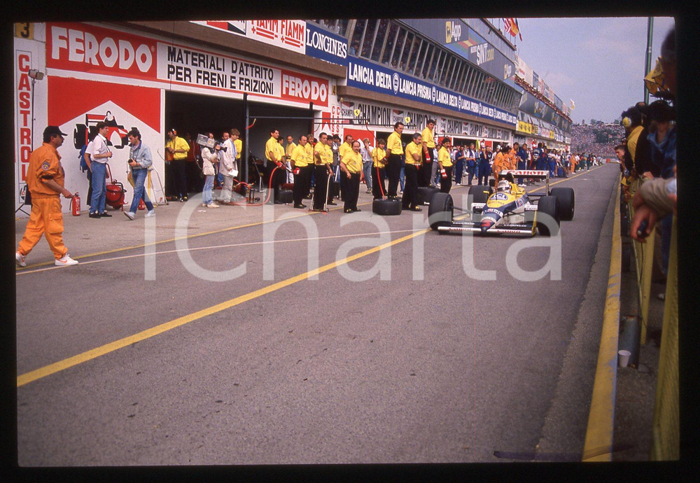 35mm vintage slide* 1988 IMOLA - FORMULA 1 Gran Premio di San MARINO 