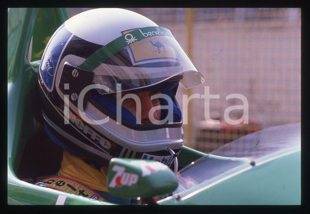 35mm vintage slide* 1988 FORMULA 1 - Alessandro NANNINI su BENETTON B188 (2)