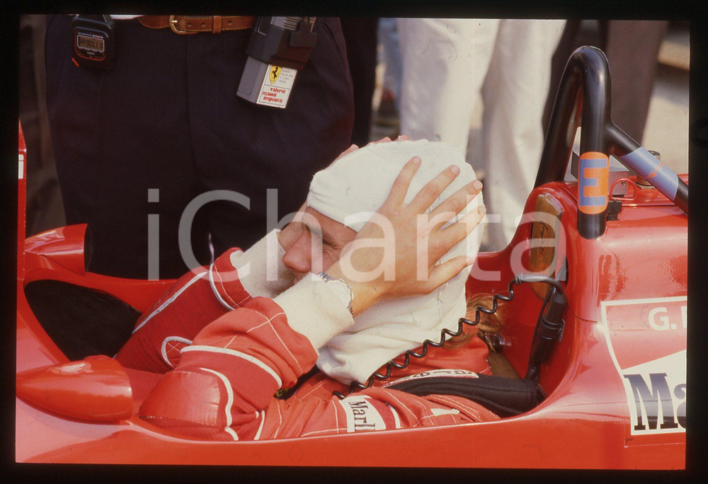 35mm vintage slide* 1988 FORMULA 1 - Gerhard BERGER sulla FERRARI F1-87/88C (2)