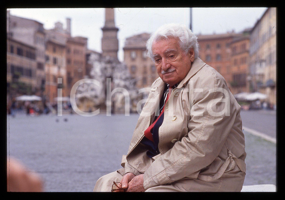 35mm vintage slide* 1990ca COSTUME - Jorge AMADO ritratto dello scrittore (11)