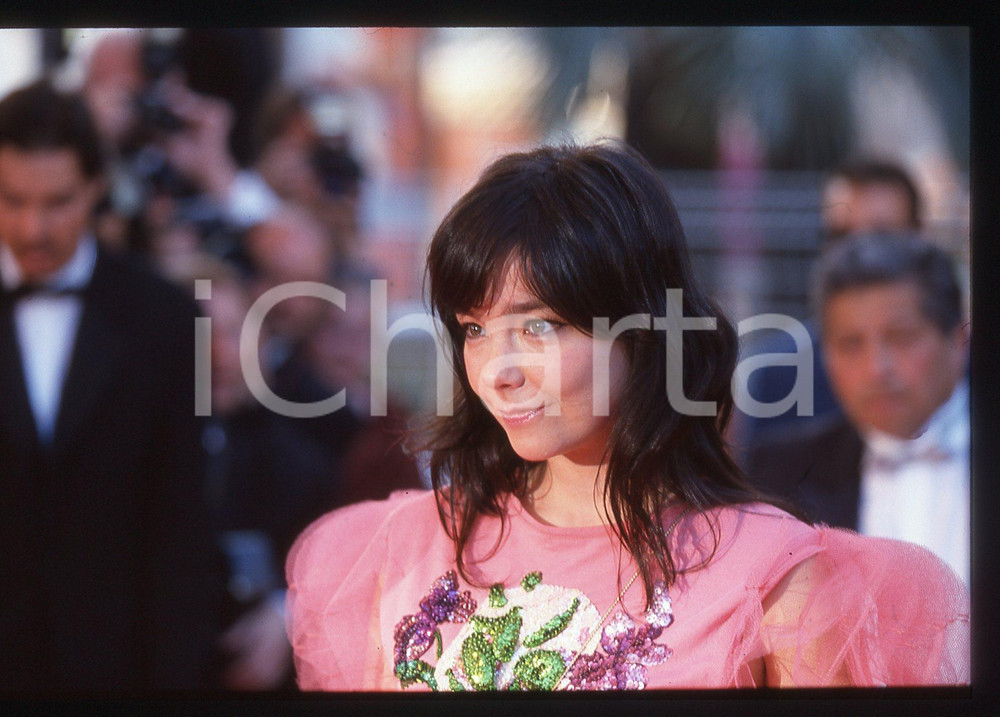 35mm vintage slide* 2000 CANNES Festival Cinema BJORK ritratto dell'attrice (4)