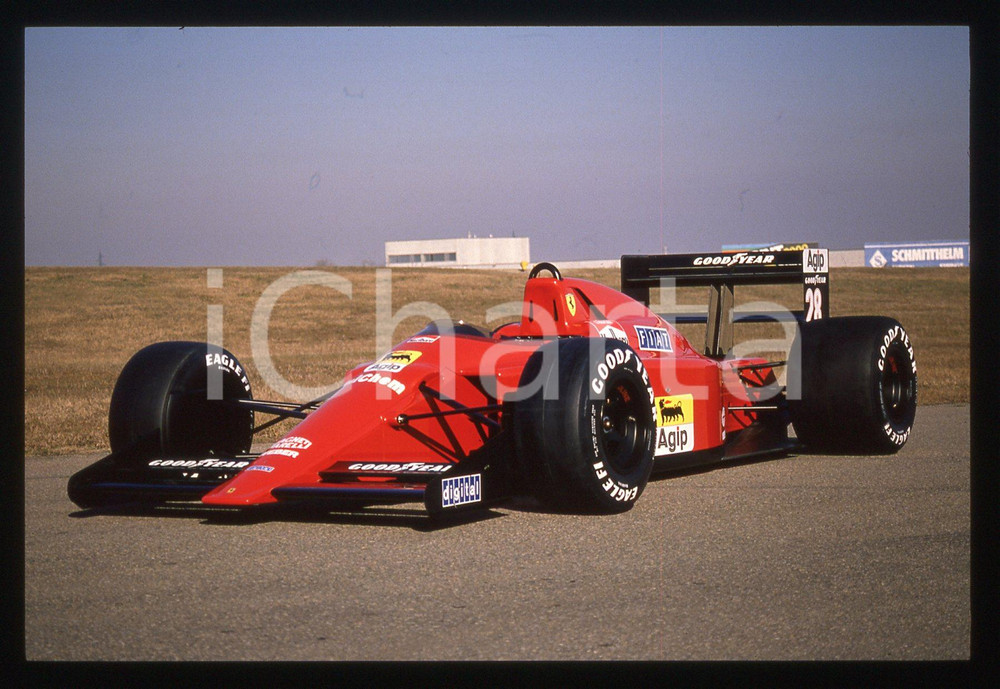 35mm vintage slide* 1989 FIORANO Modenese FERRARI 640 F1 di Gerhard BERGER