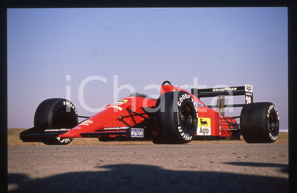 35mm vintage slide* 1989 FIORANO Modenese FERRARI 640 F1 di Gerhard BERGER (5)