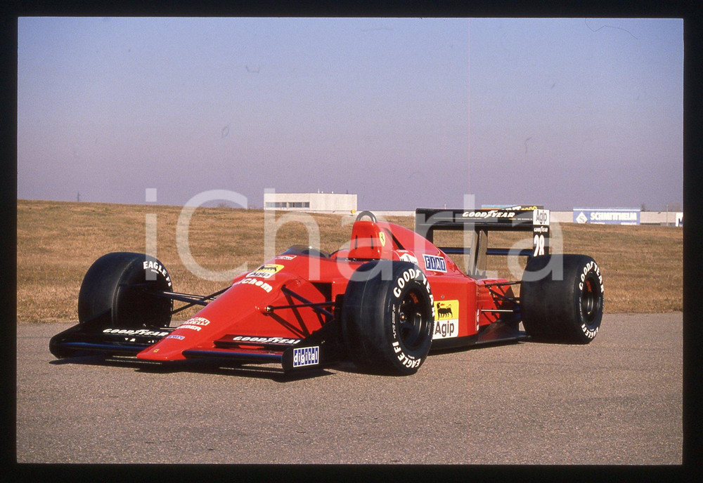 35mm vintage slide* 1989 FIORANO Modenese FERRARI 640 F1 di Gerhard BERGER (9)