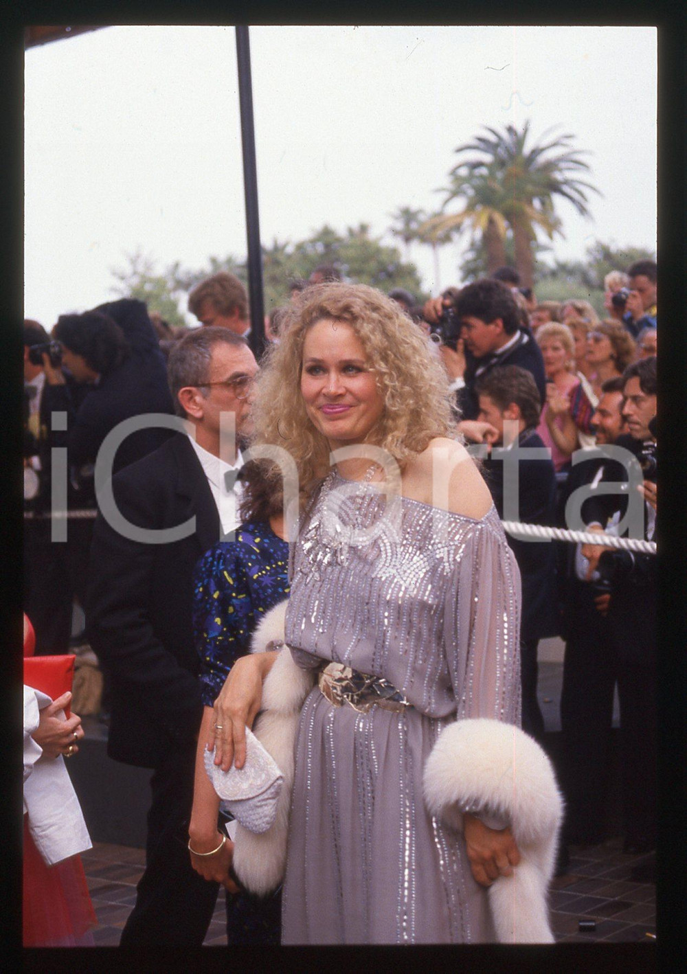 Fotografia d'epoca originale 35mm vintage slide* 1990ca CINEMA - CANNES Karen BLACK ritratto dell'attrice (3) 1
