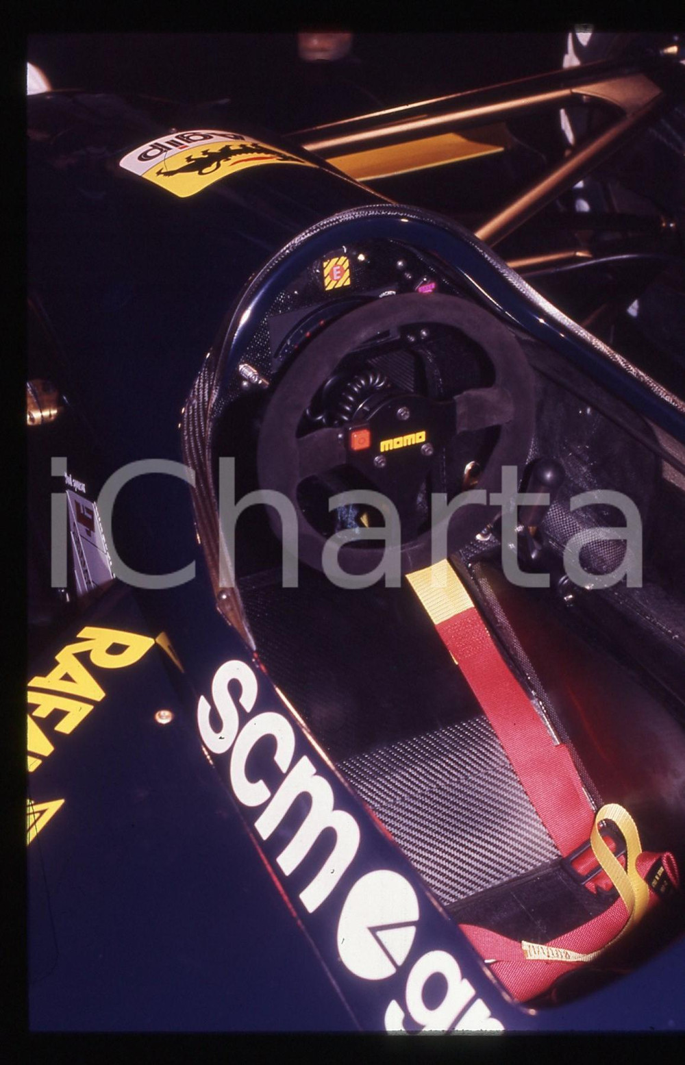 35mm vintage slide* 1991 FORMULA 1 - Presentazione monoposto MINARDI M191