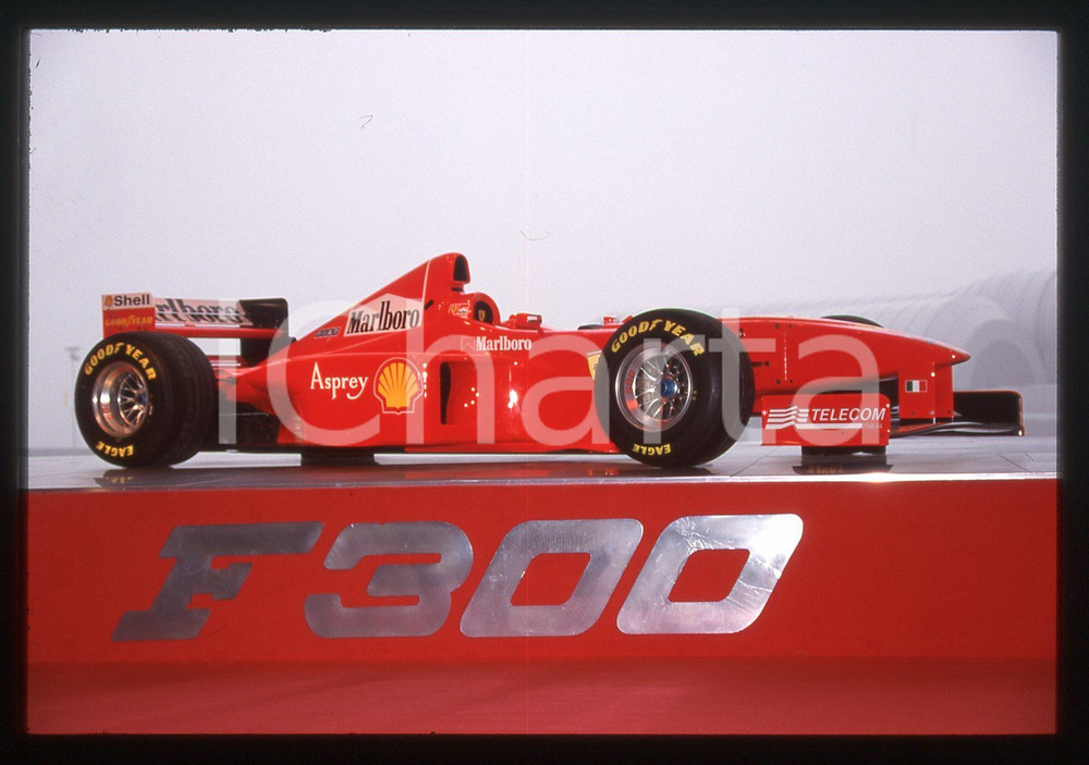 35mm vintage slide* 1998 FORMULA 1 - Presentazione FERRARI F300