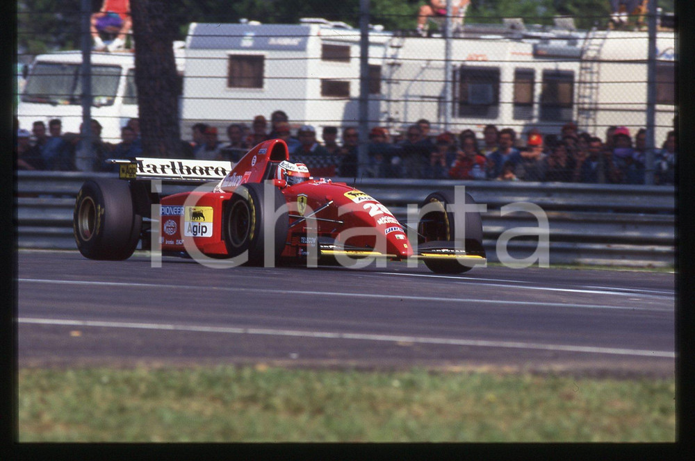 35mm vintage slide* 1995 IMOLA FORMULA 1 Gerhard BERGER su FERRARI 412T2 (2)