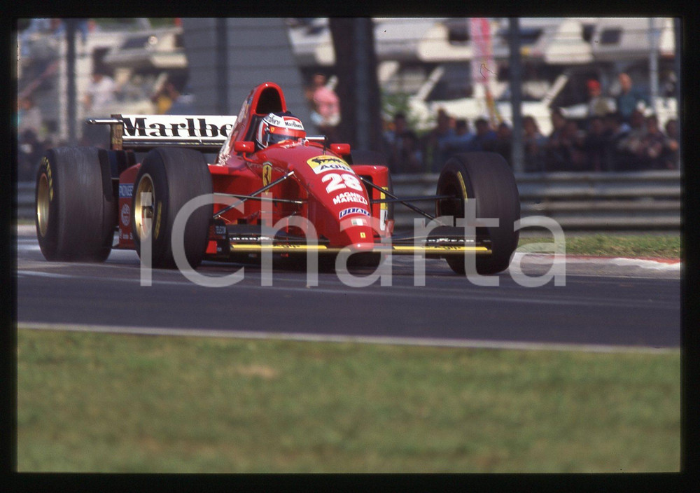 35mm vintage slide* 1995 IMOLA FORMULA 1 Gerhard BERGER su FERRARI 412T2 (3)