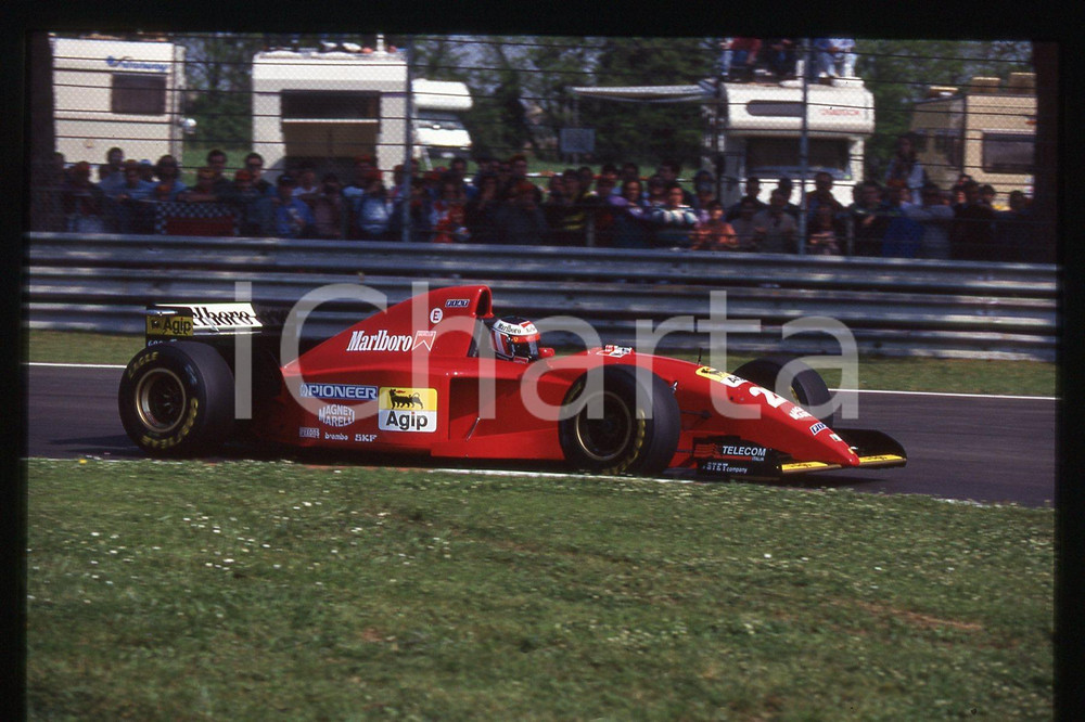 35mm vintage slide* 1995 IMOLA FORMULA 1 Gerhard BERGER su FERRARI 412T2 (4)