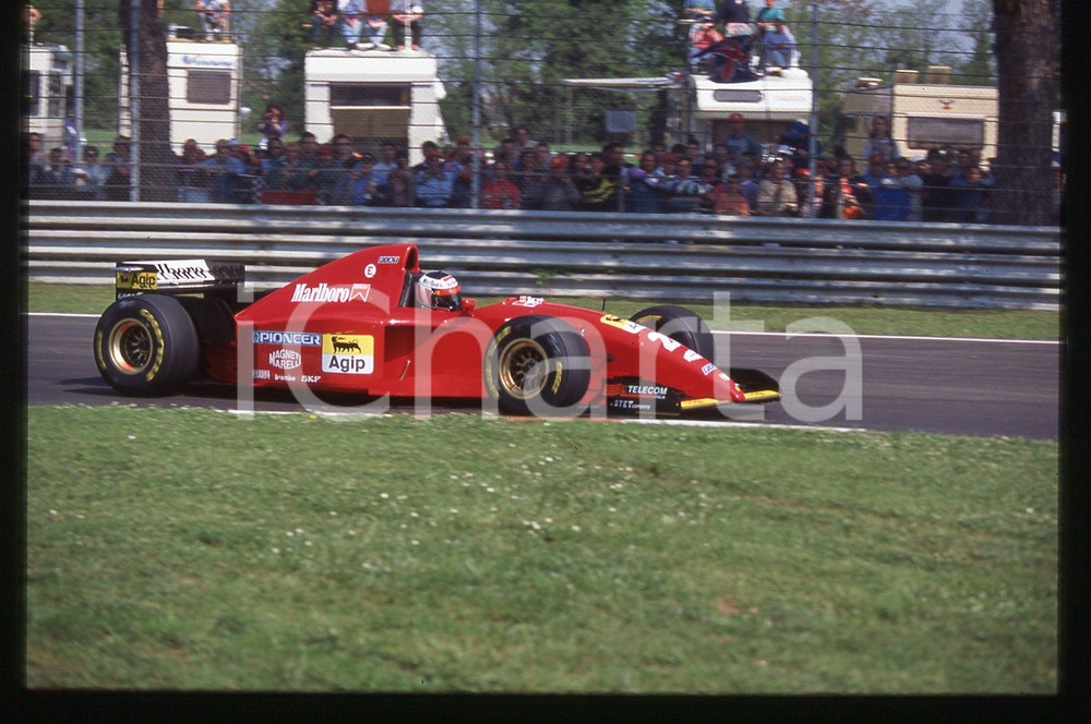 35mm vintage slide* 1995 IMOLA FORMULA 1 Gerhard BERGER su FERRARI 412T2 (6)
