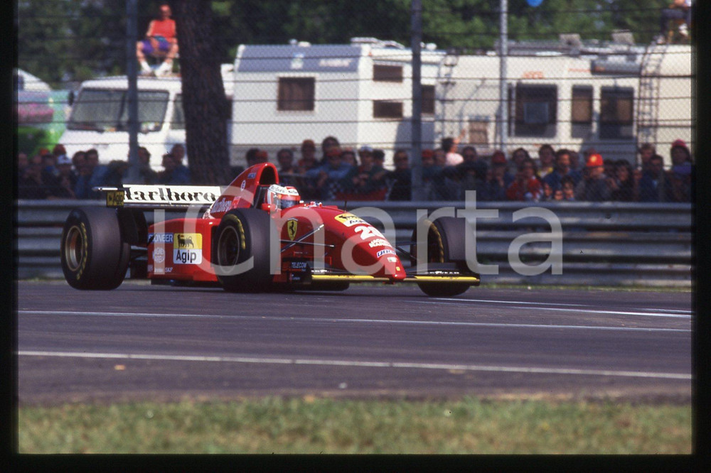 35mm vintage slide* 1995 IMOLA FORMULA 1 Gerhard BERGER su FERRARI 412T2 (7)