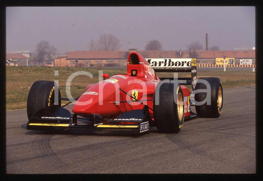 35mm vintage slide* 1994 FIORANO Modenese F1 - FERRARI 412T1 presentazione 
