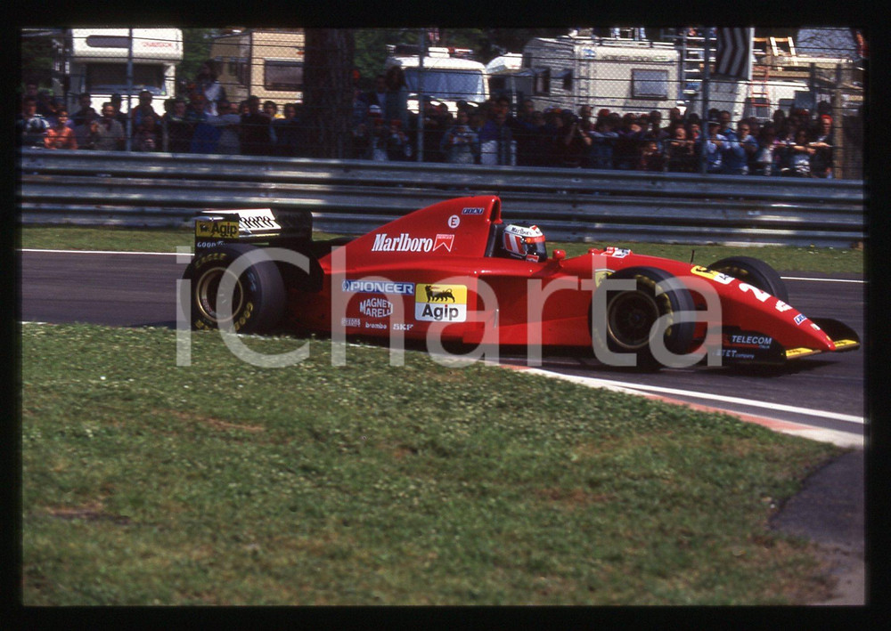 35mm vintage slide* 1995 IMOLA FORMULA 1 Gerhard BERGER su FERRARI 412T2 (11)