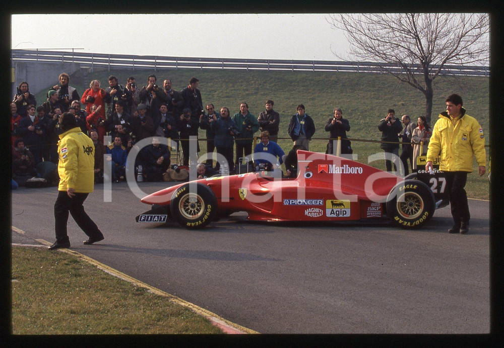 35mm vintage slide* 1994 FIORANO Modenese F1 - FERRARI 412T1 presentazione (24)