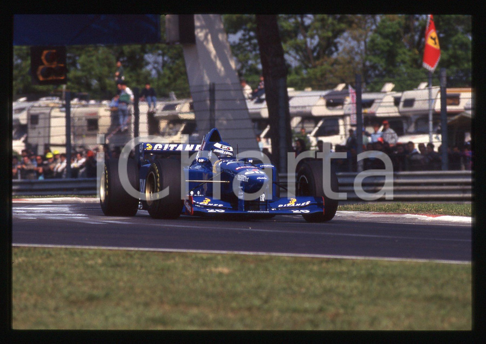 35mm vintage slide* 1995 IMOLA F1 -  Olivier PANIS in pista su LIGIER JS41 