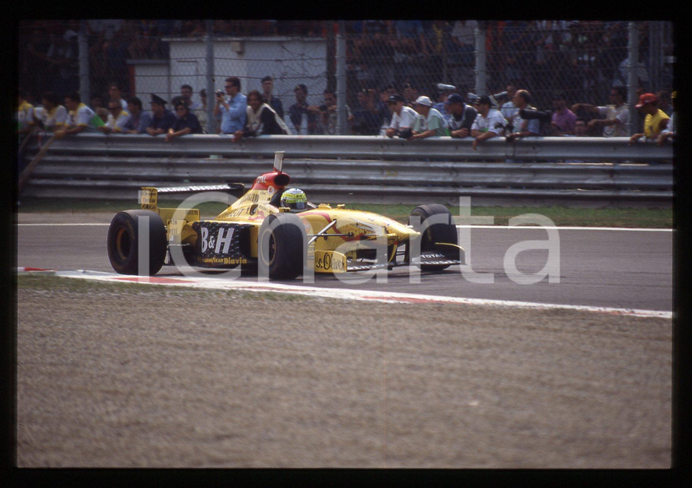 35mm vintage slide* 1997 MONZA F1 - Giancarlo FISICHELLA su JORDAN 197
