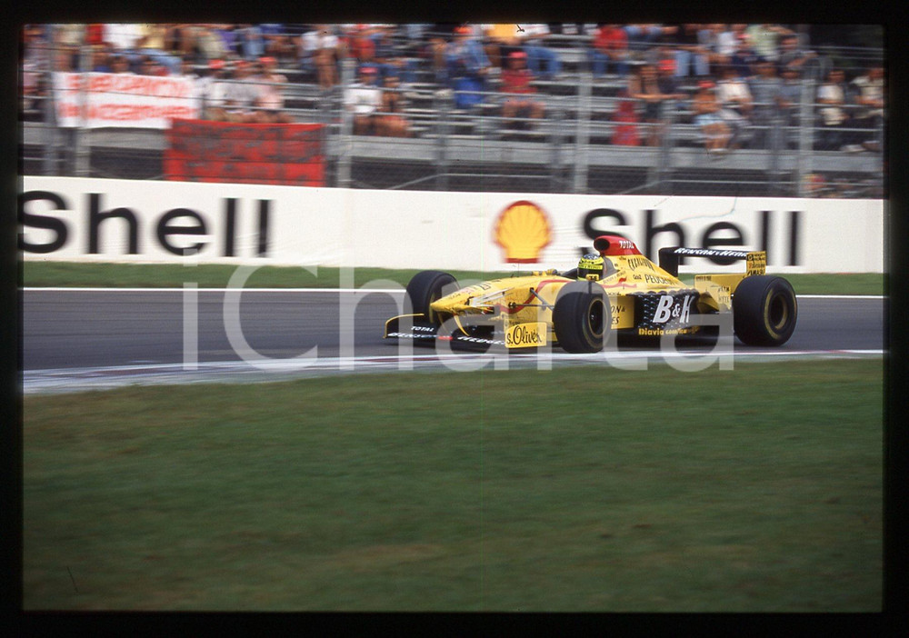 35mm vintage slide* 1997 MONZA F1 - Ralf SCHUMACHER in pista su JORDAN 197 (7)