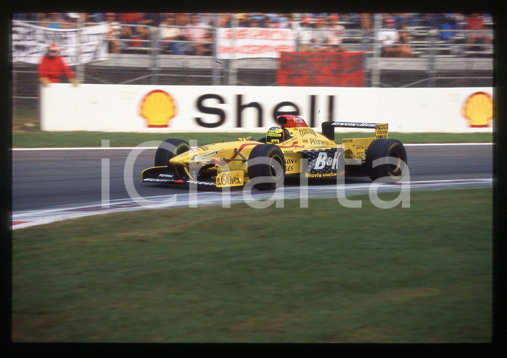 35mm vintage slide* 1997 MONZA F1 - Ralf SCHUMACHER in pista su JORDAN 197 (8)
