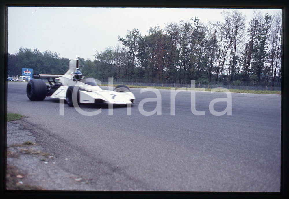 35mm vintage slide* 1975ca FORMULA 1 - Monoposto durante un Gran Premio (9)