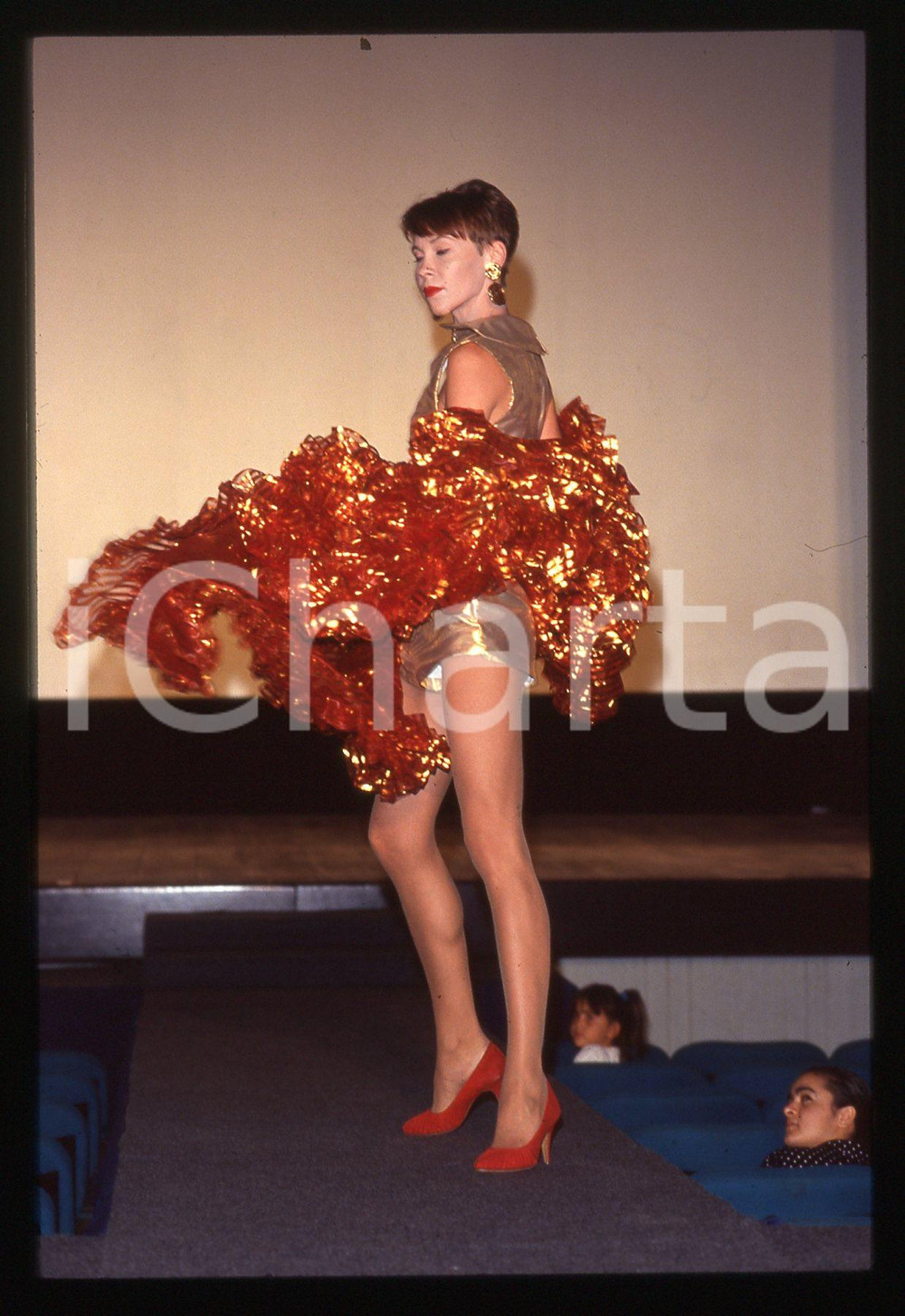 35mm vintage slide* 1990ca MILANO (?) Valentin YUDASHKIN Sfilata stilista (19)