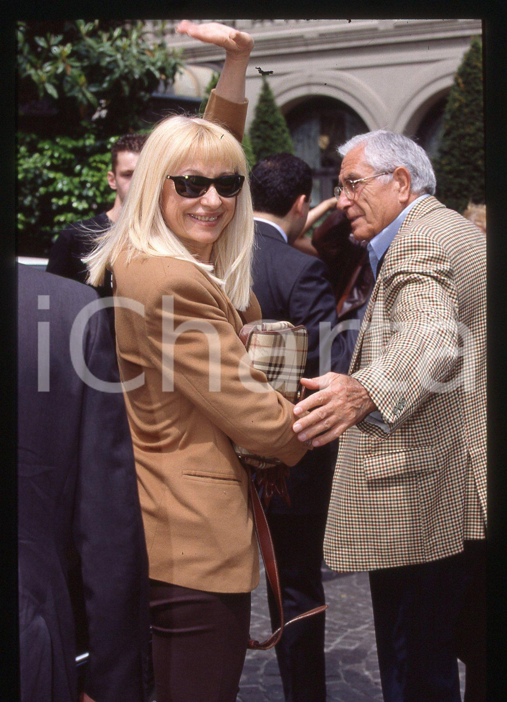 35mm vintage slide* 1995ca TELEVISIONE - Raffaella CARRA' ritratto showgirl (2)
